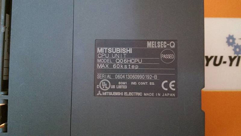 MITSUBISHI Q06HCPU CPU UNIT - PLC DCS SERVO Control MOTOR POWER